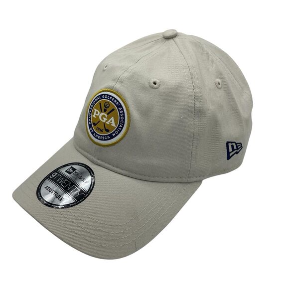 New Era PGA Tour Hat Adult Beige Cap NEW - Picture 2 of 5